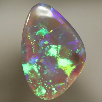 SOLID SEMI BLACK OPAL Top qualtiy. Flag Harlequin pattern, very bright. SEE VIDEO  